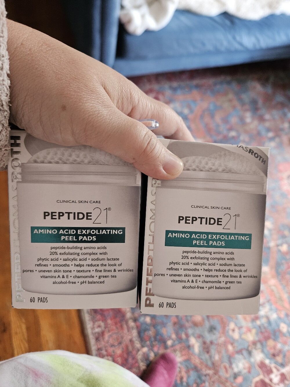 NIB Peter Thomas Roth Peptide 21 Amino Acid Exfoliating Peel Pads DISCONTINUED